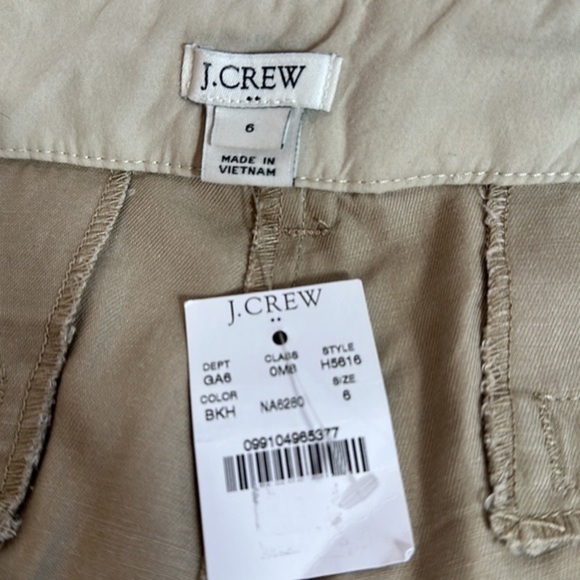 J.Crew Factory Tan Cargo Style Shorts NWT - Picture 5 of 8